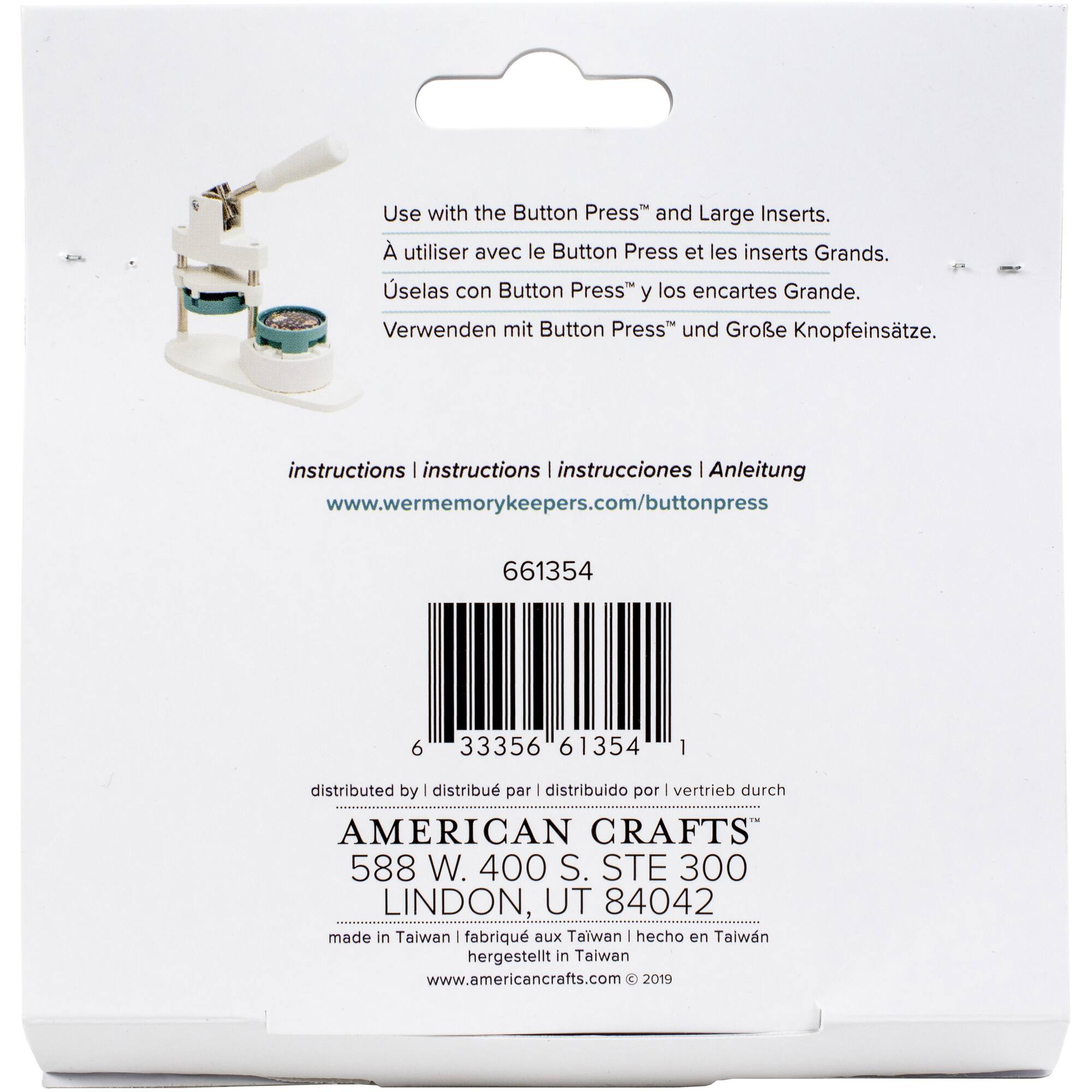 We R Memory Keepers® Button Press™ Rosette Kit, Makes 2